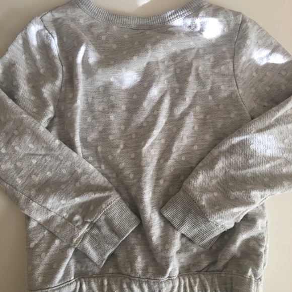 Baby Gap “Dance All Day” Gray Sweatshirt 4T Girl - Picture 4 of 5